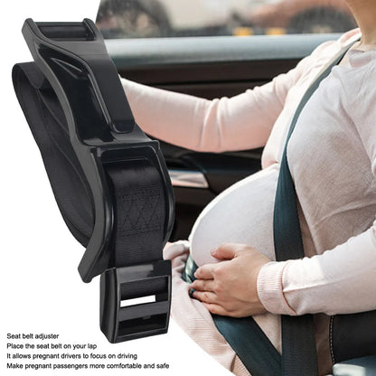 Pregnancy Seat Belt Adjuster for Moms — Safe & Universal Car Seat Belt for Maternity Driving