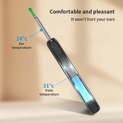 2025 Wireless Smart Earpick – HD Camera Ear Wax Cleaner with 6 LED Lights for iOS & Android