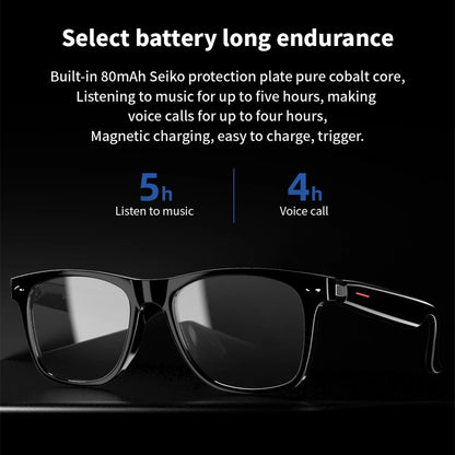 Enhance Your Experience with E13 Smart Glasses: Bluetooth 5.0 Sunglasses & Headphones Combo for Outdoor Sports, Hands-Free Calling, and Music Playback