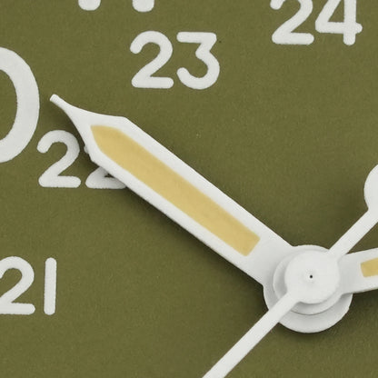 Militado ML05 Vintage Quartz Watch 38mm with VH31 Movement, Domed Sapphire Crystal, AR Coating & Luminous Dial