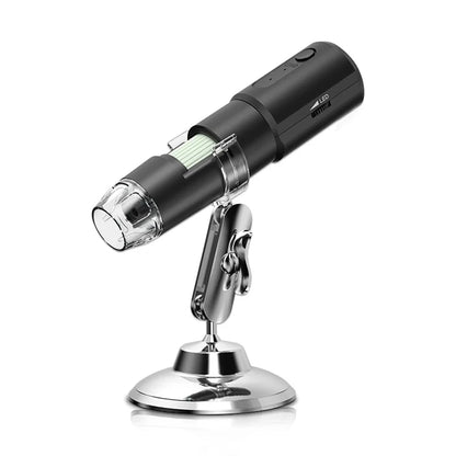 WiFi Digital Microscope - Wireless Electron Dermatoscope for Scalp Detection, Pores Magnifier & Skin Analyzer