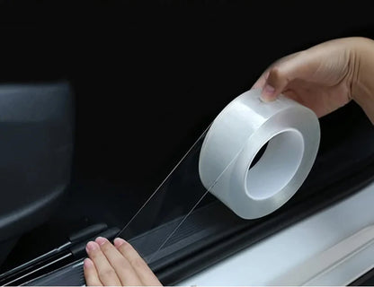 Transparent Car Door Protector – 3/5/10M Anti-Scratch Nano Tape, Glossy Clear Paint Protection Film
