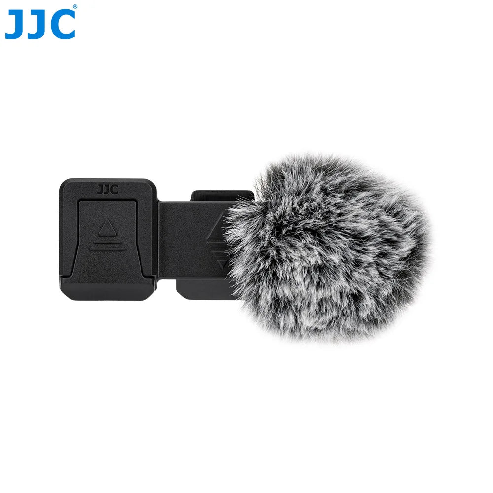 JJC Cold Shoe Wind Muff – Microphone Windscreen for Canon PowerShot V1 Vlog Camera with Noise Reduction