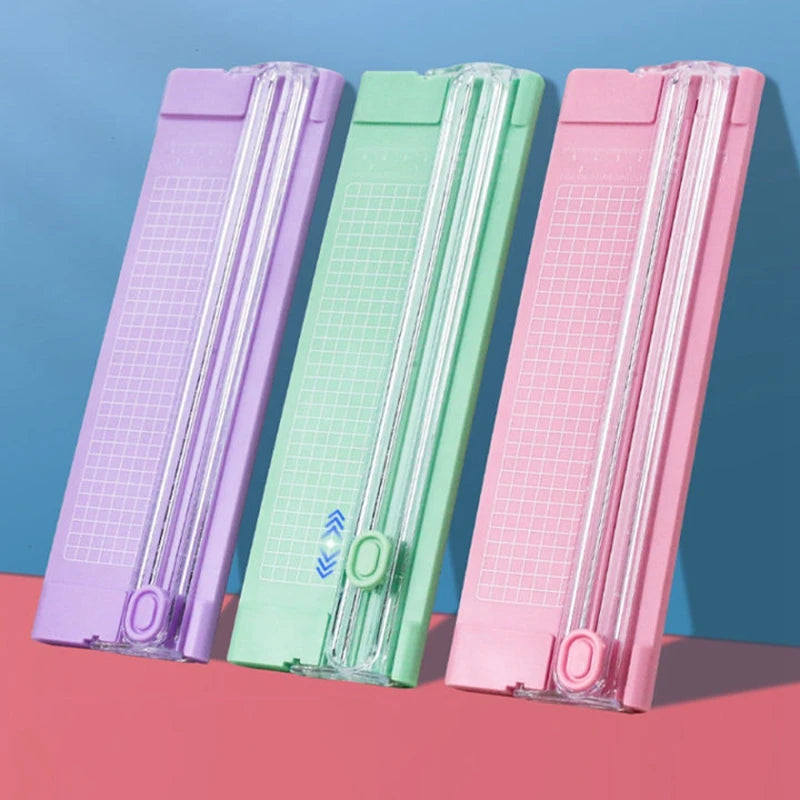 A4 Mini Paper Trimmer – Precision Cutter for Crafts, Photos and Scrapbooks | Laminated Paper Cutting Machine for Home Projects