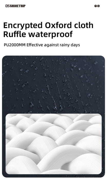 ShineTrip Oversized Dome Tent – Quick Setup, Waterproof & Sunproof Silver-Coated Canopy for Camping (05 Series)