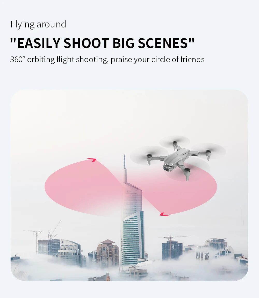 LYZRC L900 PRO GPS Drone – 4K HD Dual Camera, 5G WiFi, Brushless Motor, FPV Quadcopter, Foldable Aerial Photography Drone