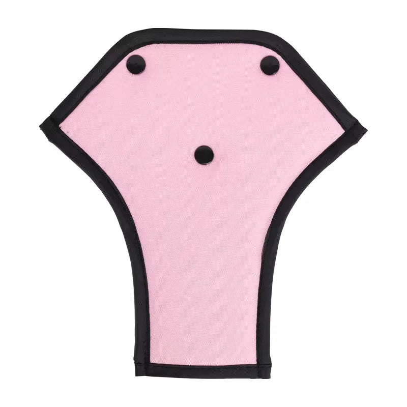 Car Kids Seat Belt Regulator & Protector — Adjustable Soft Cushion Seat Belt Cover for Comfort