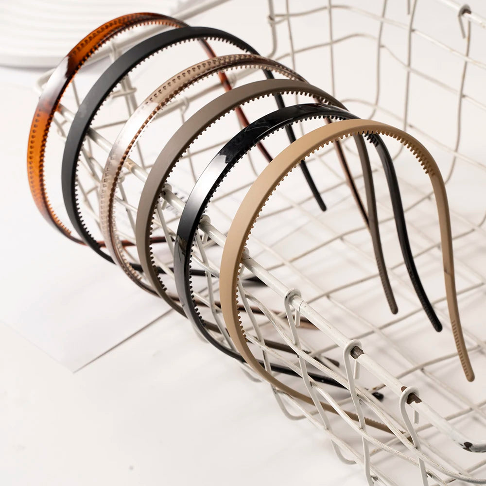 Elegant Sunglasses Frame Hairband: Women's Plastic Headband for Fashionable Hair Decoration - Solid Hair Hoop Hair Accessory