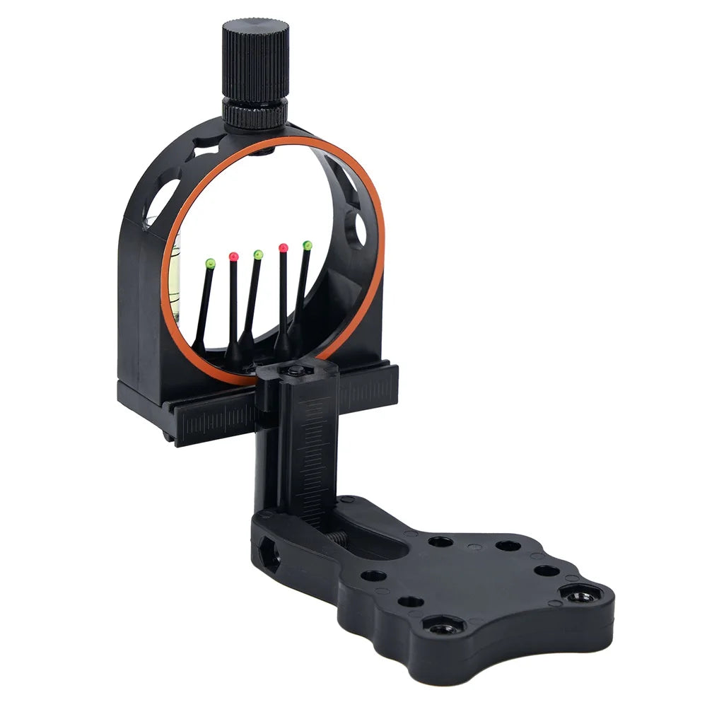 Toparchery 3-Pin/5-Pin Bow Sight – Fiber Optic Sight for Compound & Recurve Bows, Archery Hunting Accessories