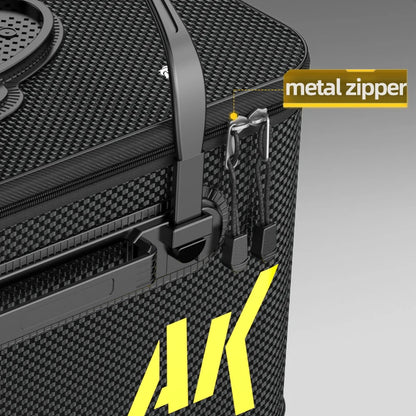 YUZHIYUAN Foldable Fishing Container – Portable Live Fish Bucket with Large Capacity EVA Water Bucket