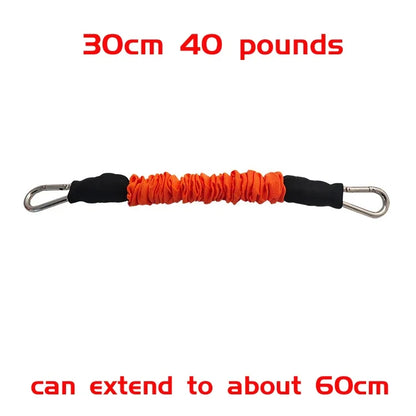Thickened Latex Resistance Bands — 30/42/65/80cm Pull Rope for Gym, Fitness Training & Taekwondo (Customizable)