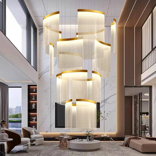 Modern LED Ceiling Pendant Lamp – Decorative Indoor Lighting Chandelier for Bedroom & Dining Room