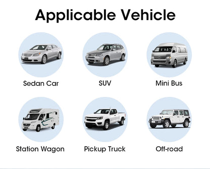 JMCQ USB Android TPMS Tire Pressure Monitoring System – 5 Internal/External Sensors with Display & Alarm for Car Navigation Radio