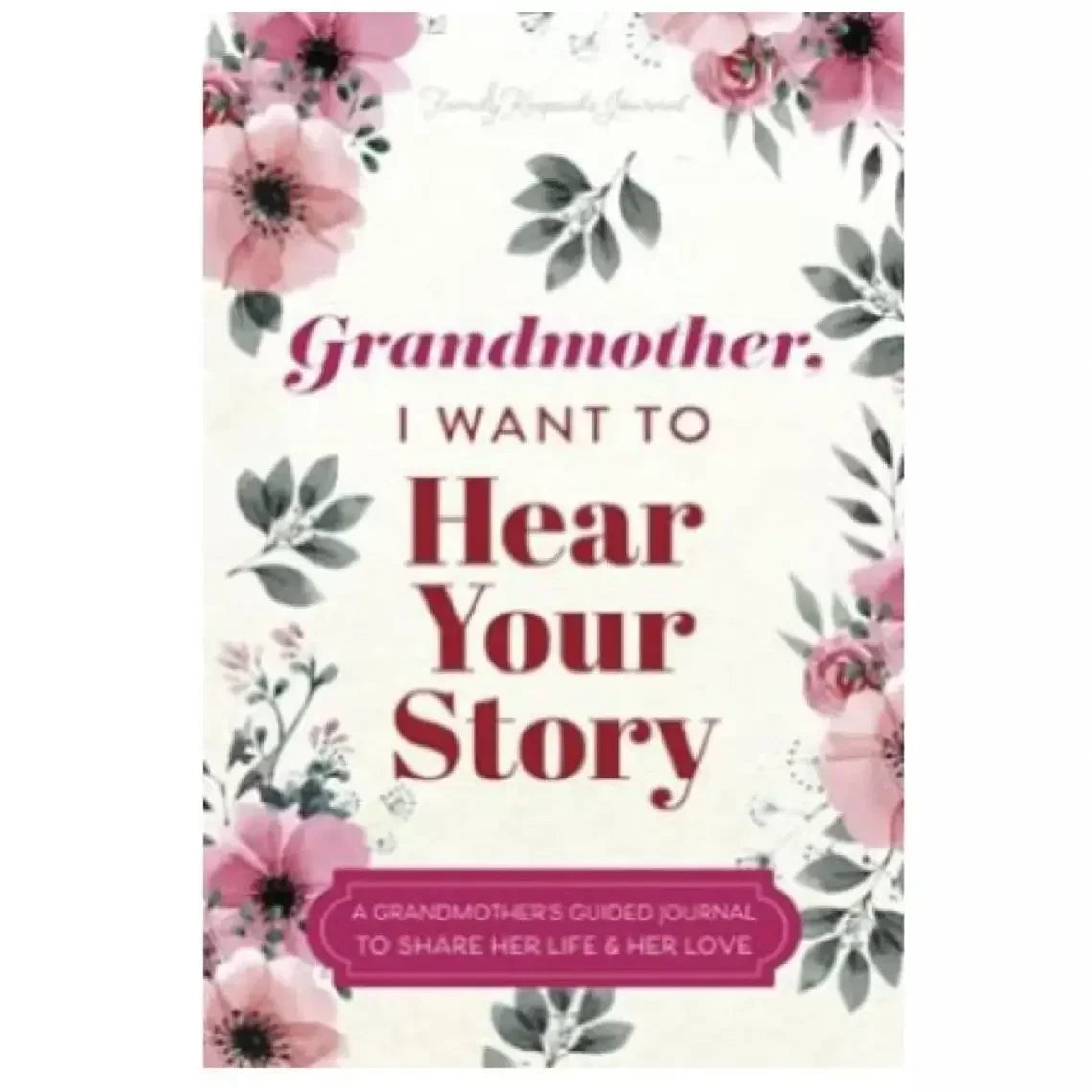 " Mom, I Want to Hear Your Story " Leather Memory Book – A Father’s Guided Journal for Sharing Life Stories