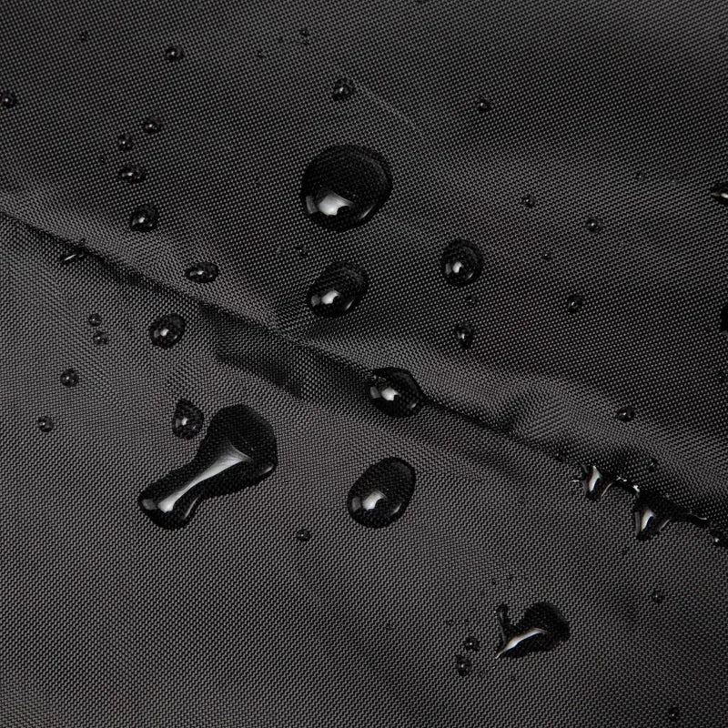 Outdoor Garden Waterproof Chair Cover — Black Balcony & Stacking Chair Protector for Open-Air Furniture