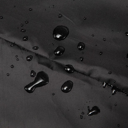 Outdoor Garden Waterproof Chair Cover — Black Balcony & Stacking Chair Protector for Open-Air Furniture