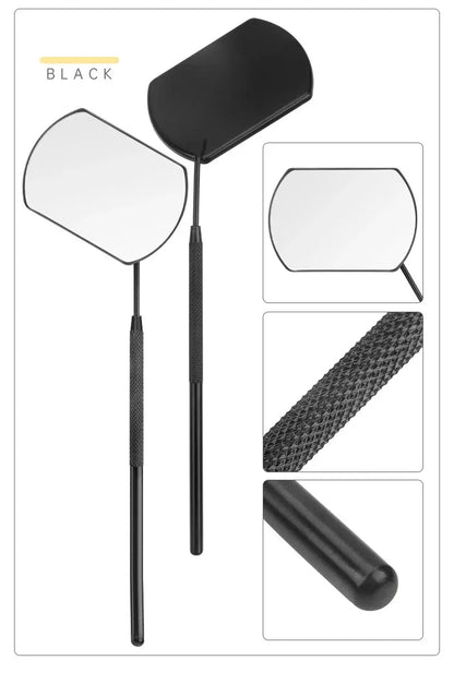Lash Extension Mirror – Stainless Steel Multifunctional Tool for Eyelash Grafting & Makeup