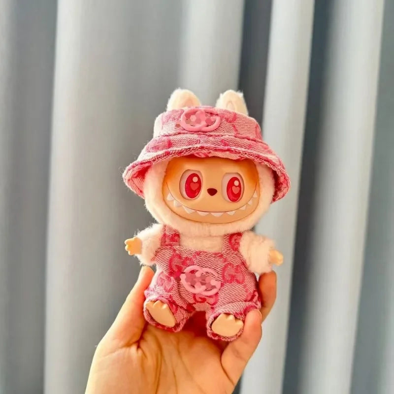 Labubu Doll Clothing – Fashion Overalls V1 & V2, Designer Outfit & Accessories for Labubu Dolls