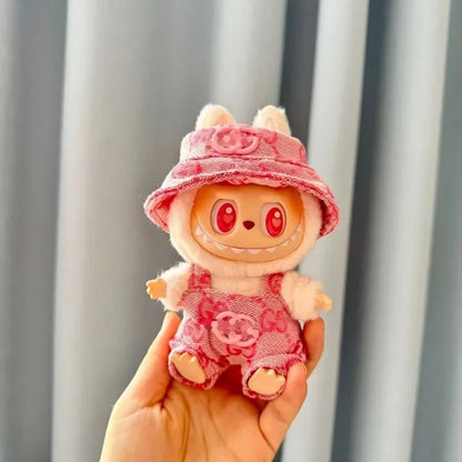 Labubu Doll Clothing – Fashion Overalls V1 & V2, Designer Outfit & Accessories for Labubu Dolls