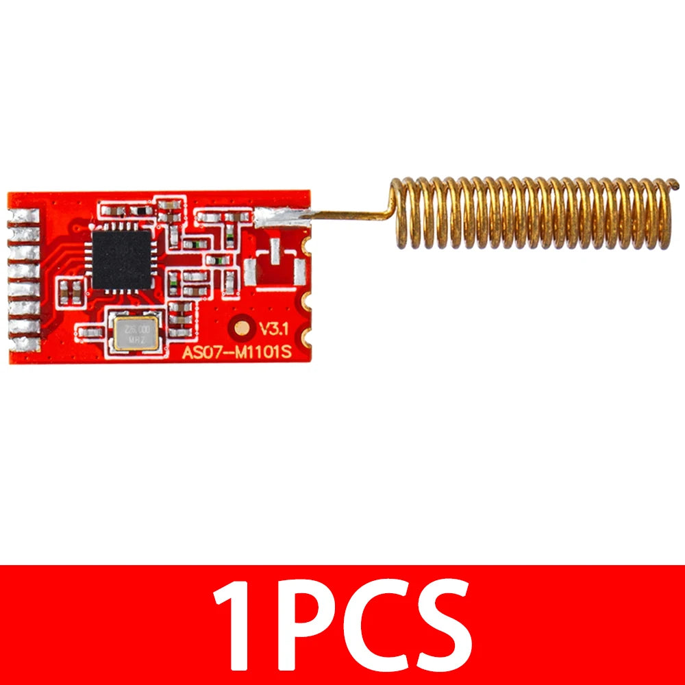 CC1101 Wireless Module - 10mW, 433MHZ/868MHZ, Long Distance Transmission 300-1000M with SMA Antenna, Wireless Transceiver