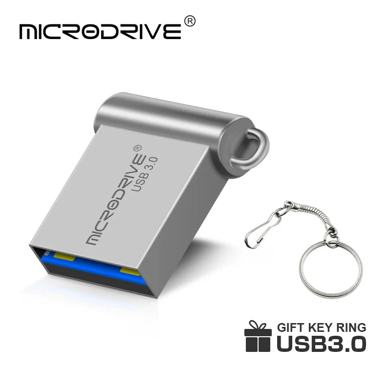 High-Speed USB 3.0 Mini Flash Drive – 16GB 32GB 64GB 128GB Portable USB Storage Key