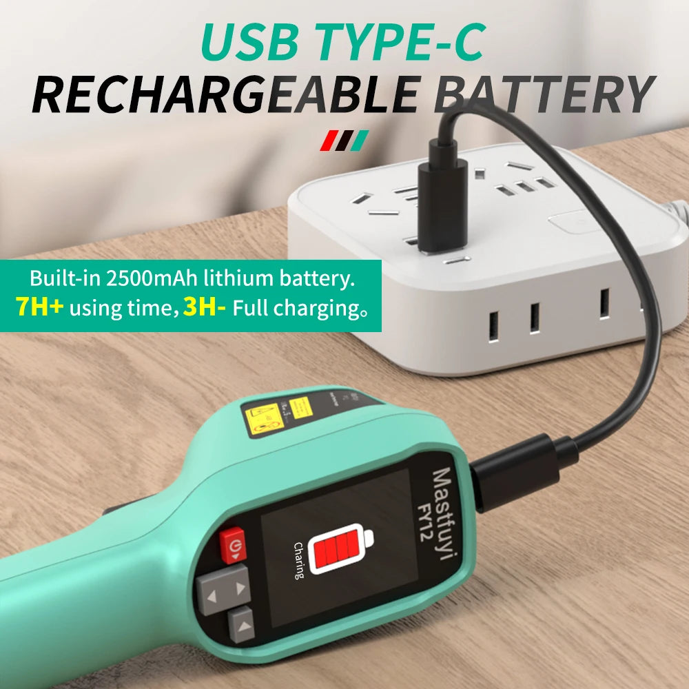 MASTFUYI Rechargeable Thermal Imaging Camera – Handheld Infrared Imager, -20℃ to 550℃, Waterproof, Dustproof & Drop Resistant