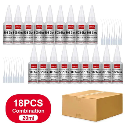 High Quality 502 Super Glue – Fast-Bonding Universal Adhesive for Toys, Crafts, Shoes, Paper, Wood & Plastic | Factory Direct Sale