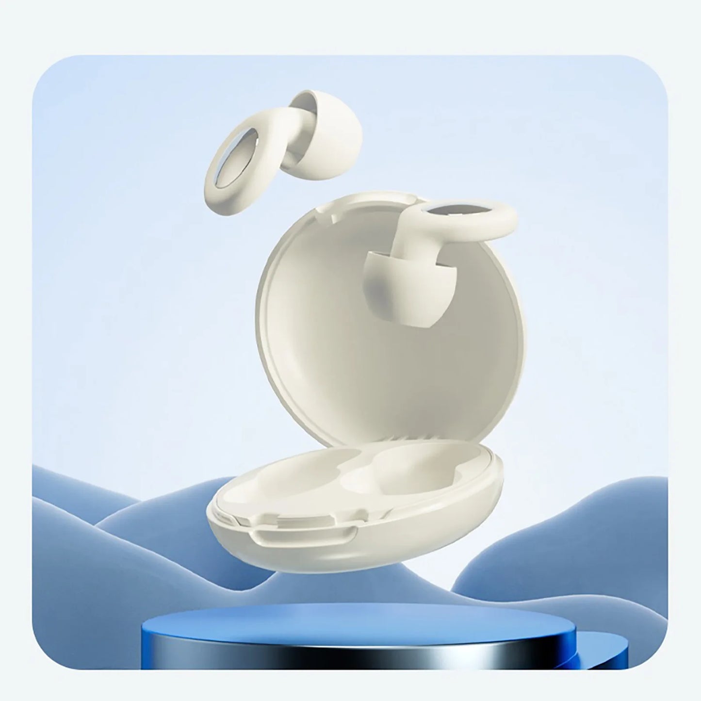 Super Soft Noise Reduction Ear Plugs – Reusable Quiet Sleep & Hearing Protection for Travel, Work, and Concerts