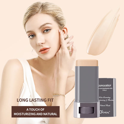 Ocheal Foundation and Contour Stick – Long-Wear Lightweight Concealer, Bronzer, and Brightening Makeup Pen
