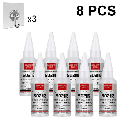 High Quality 502 Super Glue – Fast-Bonding Universal Adhesive for Toys, Crafts, Shoes, Paper, Wood & Plastic | Factory Direct Sale