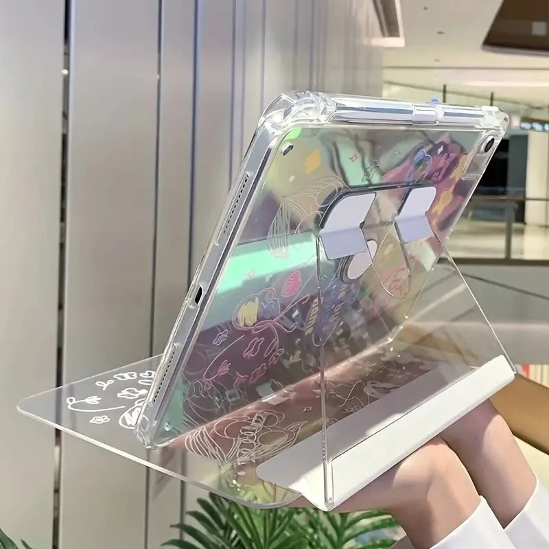 Floral Butterfly iPad Case – Protective Cover for iPad Air 4/5, Pro 11, 9.7/10.2/10.9 Inch