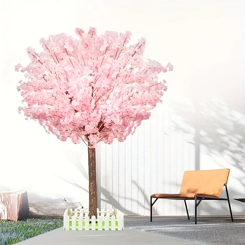 Artificial Cherry Blossom Tree – Handmade Pink Floral Decor for Indoor & Outdoor Events