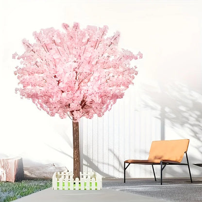 Artificial Cherry Blossom Tree – Handmade Pink Floral Decor for Indoor & Outdoor Events