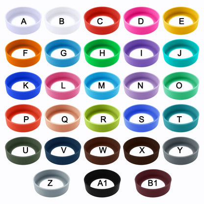 7CM Silicone Water Cup Gasket — Anti-Wear, Scratch-Resistant, Insulated, Washable & Reusable Protective Sleeve