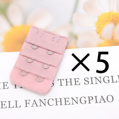 5PCS Bra Extender Set for Women – Elastic Adjustable Hook Straps for Intimates, DIY & Handmade Accessories