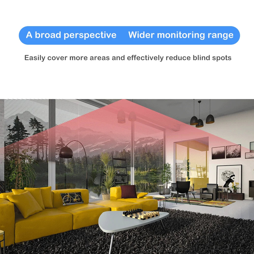 Mini Wireless Camera – WiFi Remote Monitor, Tiny Home IP Camera with Super-Long Battery Life