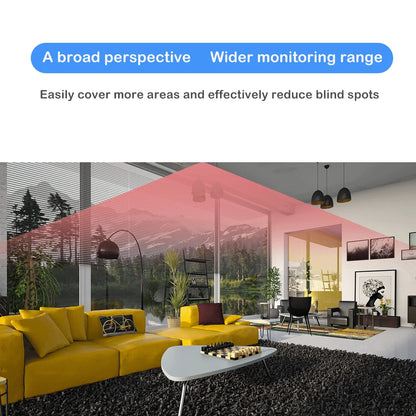 Mini Wireless Camera – WiFi Remote Monitor, Tiny Home IP Camera with Super-Long Battery Life
