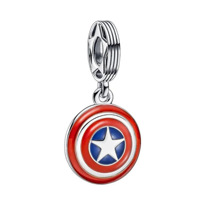 Fall New 925 Silver Plated MINISO Marvel Star Wars Rescuers Pendant Charm – Fits Original Pandora Bracelet, DIY Jewelry for Women