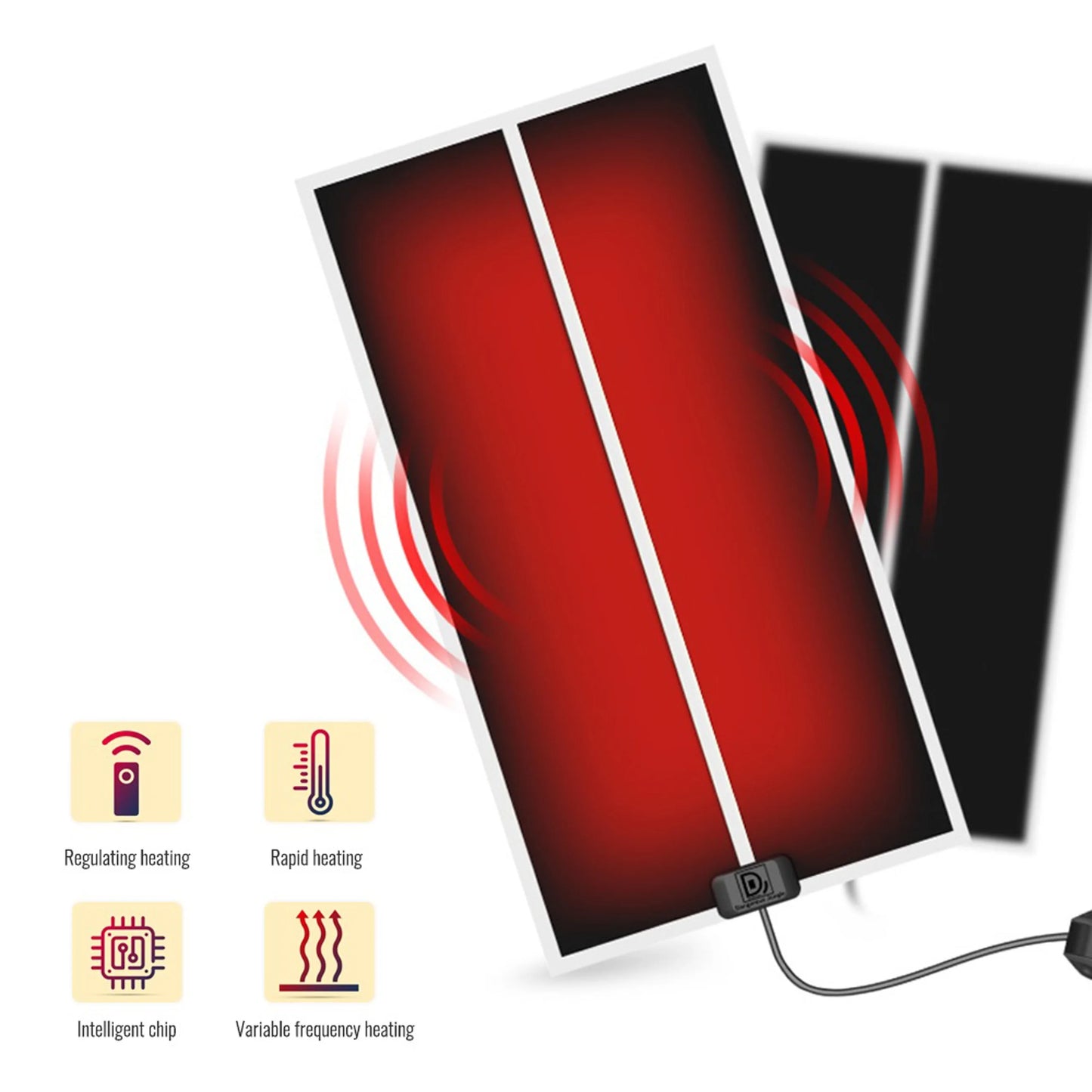 5–45W Seedling Heat Mat — 220V–240V Plant Germination & Propagation Pad for Flowers, Vegetables, and Winter Anti-Cold Protection