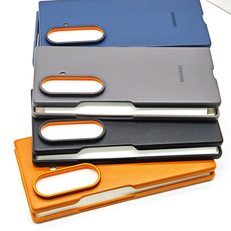 Samsung Galaxy Z Fold 7 Case – High-Quality Eco Leather Magnetic Cover with Anti-Fall Shockproof Back Protection