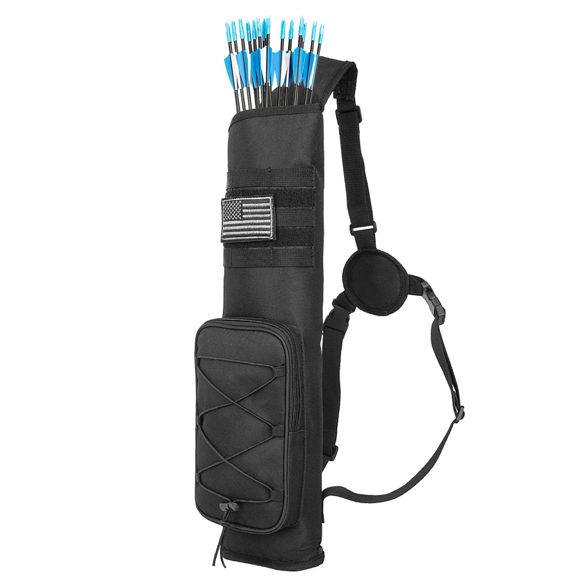 Archery Quiver Shoulder Bag — Arrow Holder for Hunting, Shooting & Target Practice