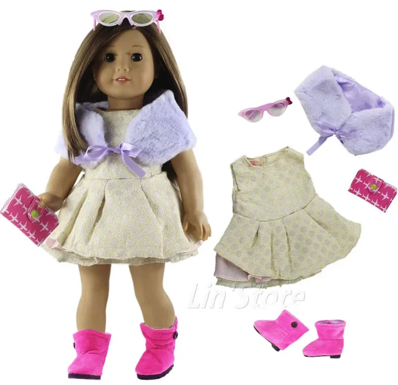 18-Inch Doll Clothes – Many Styles for American Girl & Our Generation Dolls, Accessories for 18-Inch Dolls