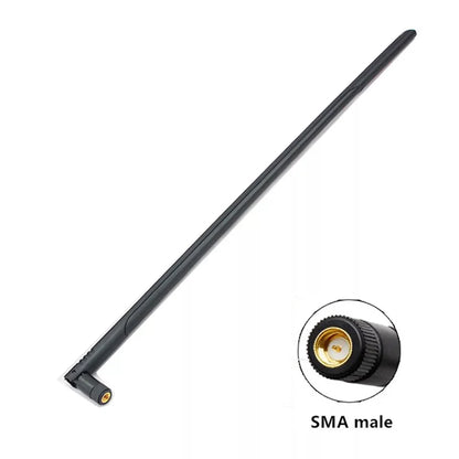 2.4G 5.8G WiFi Antenna – 12dBi High Gain RP SMA Male Omni Foldable Aerial for Router & Network Booster