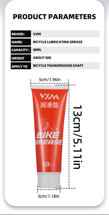 VXM Bicycle Lubricating Grease — Long-Lasting All-Weather Chain & Bearing Maintenance Oil