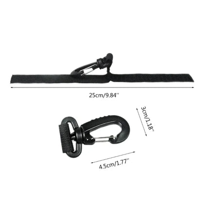 2-Pack Kayak Paddle Holder Webbing Clips – SUP Board & Inflatable Boat Accessories