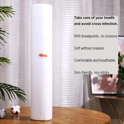 50pcs/roll Disposable Massage Table Sheets – Non-Woven SPA Bed Cover for Lash & Tattoo Salon Use