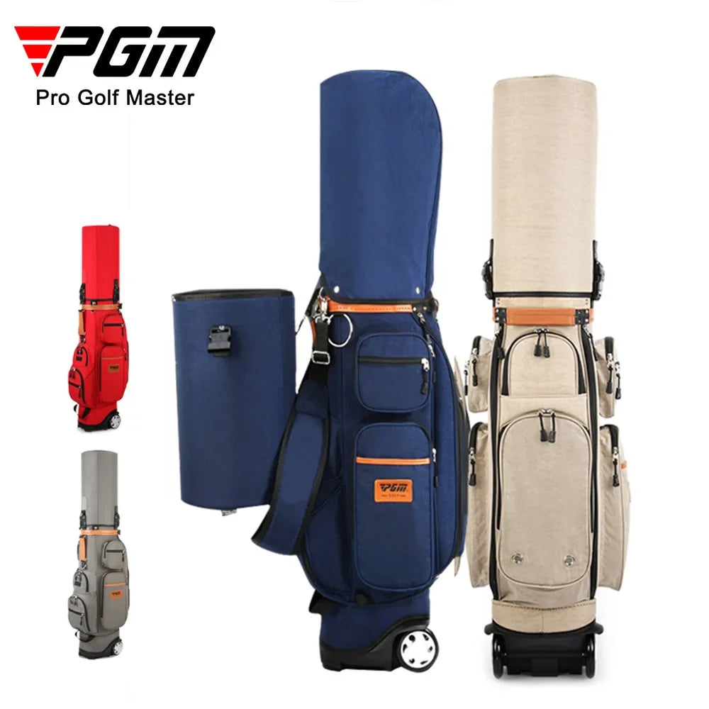 PGM Multi-Functional Golf Tug Ball Bag — Password Lock Checked Aviation Thermostatic Golf Bag QB038