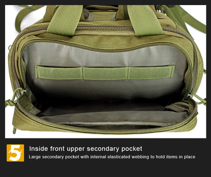 Tactical Outdoor Medical Backpack – Large Capacity Emergency & Camping Bag