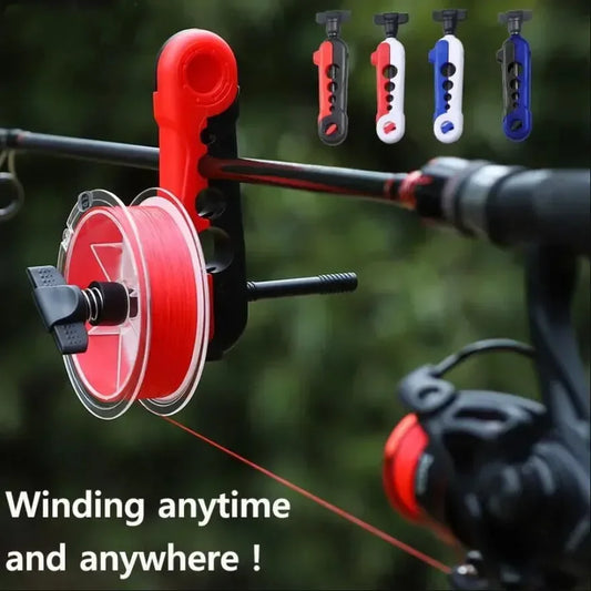 Portable Fishing Line Winder – Reel Line Spooler Machine for Spinning & Baitcasting Reels, Carp Fishing Equipment