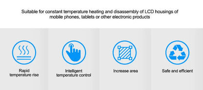 Sunshine S-918E LCD Screen Splitter – Heating Separator Pad for Phone & iPad Repair